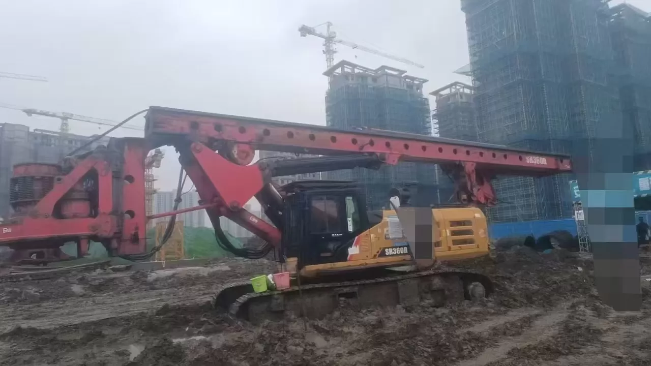 2019 sany piling machinery sr360 rotary drilling rig for foundation drill