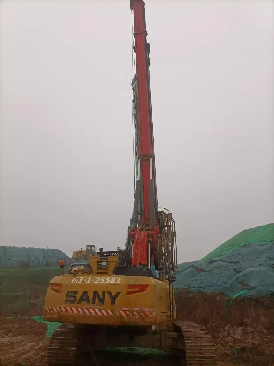 2019 sany piling machinery sr155 rotary drilling rig for foundation drill