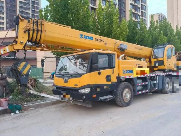 2018 μεταχειρισμένο crane xcmg 25t qy25 truck crane lifting machine τροχοφόρος γερανός