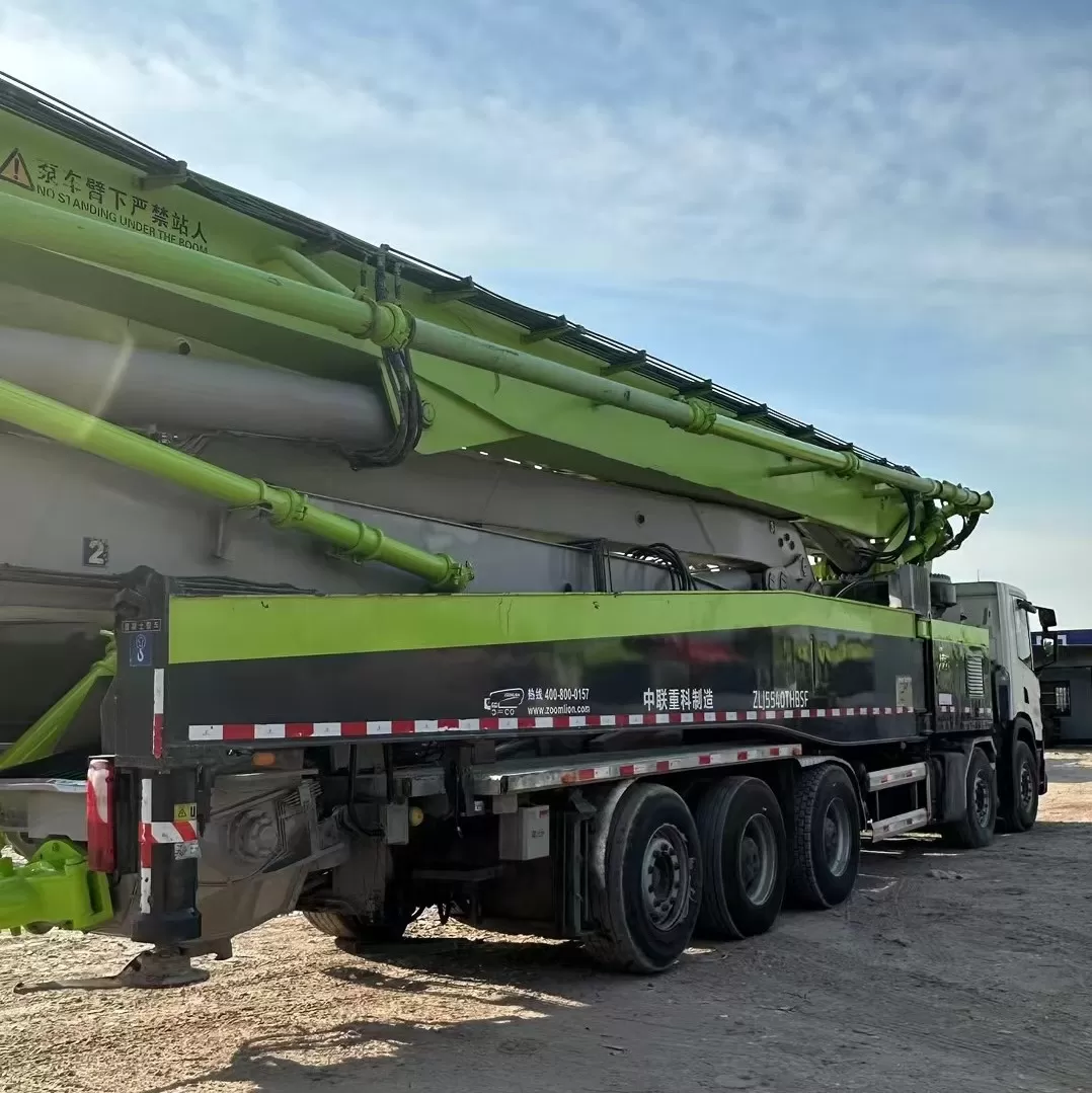 quality 2021 zoomlion boom pump truck-mounted concrete pump car 67m on scania chassis