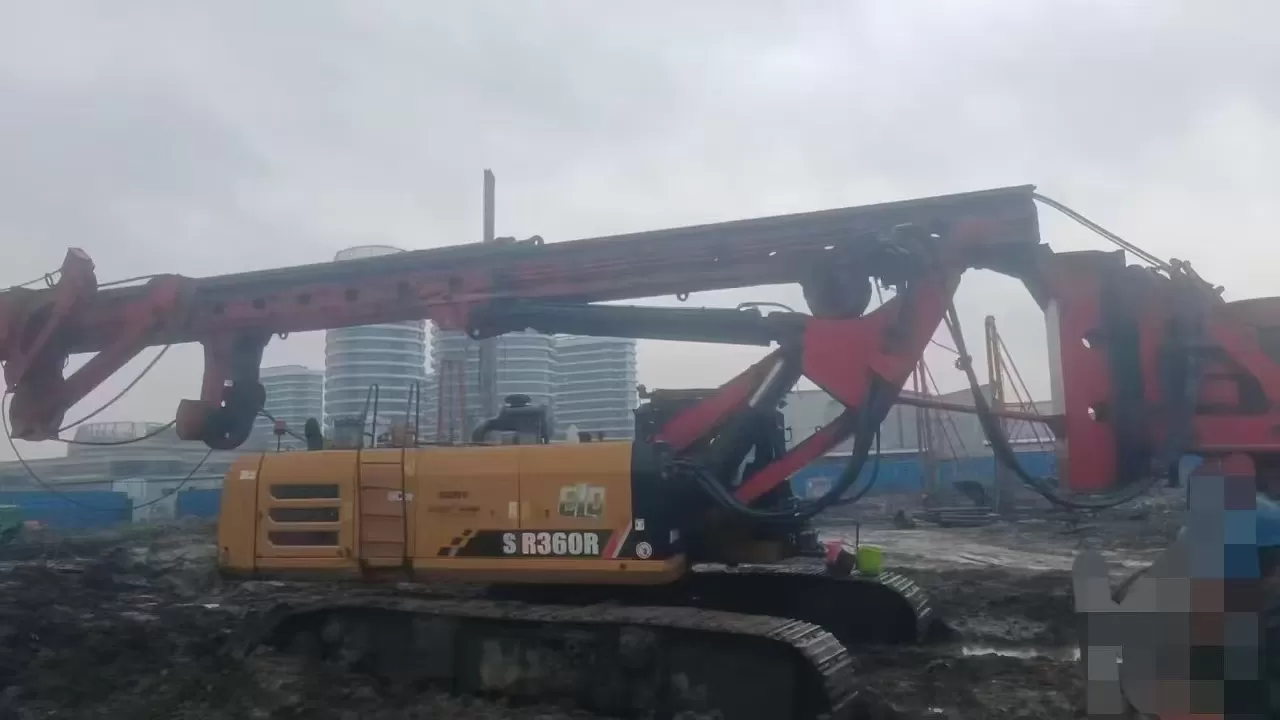 2019 sany piling machinery sr360 rotary drilling rig for foundation drill