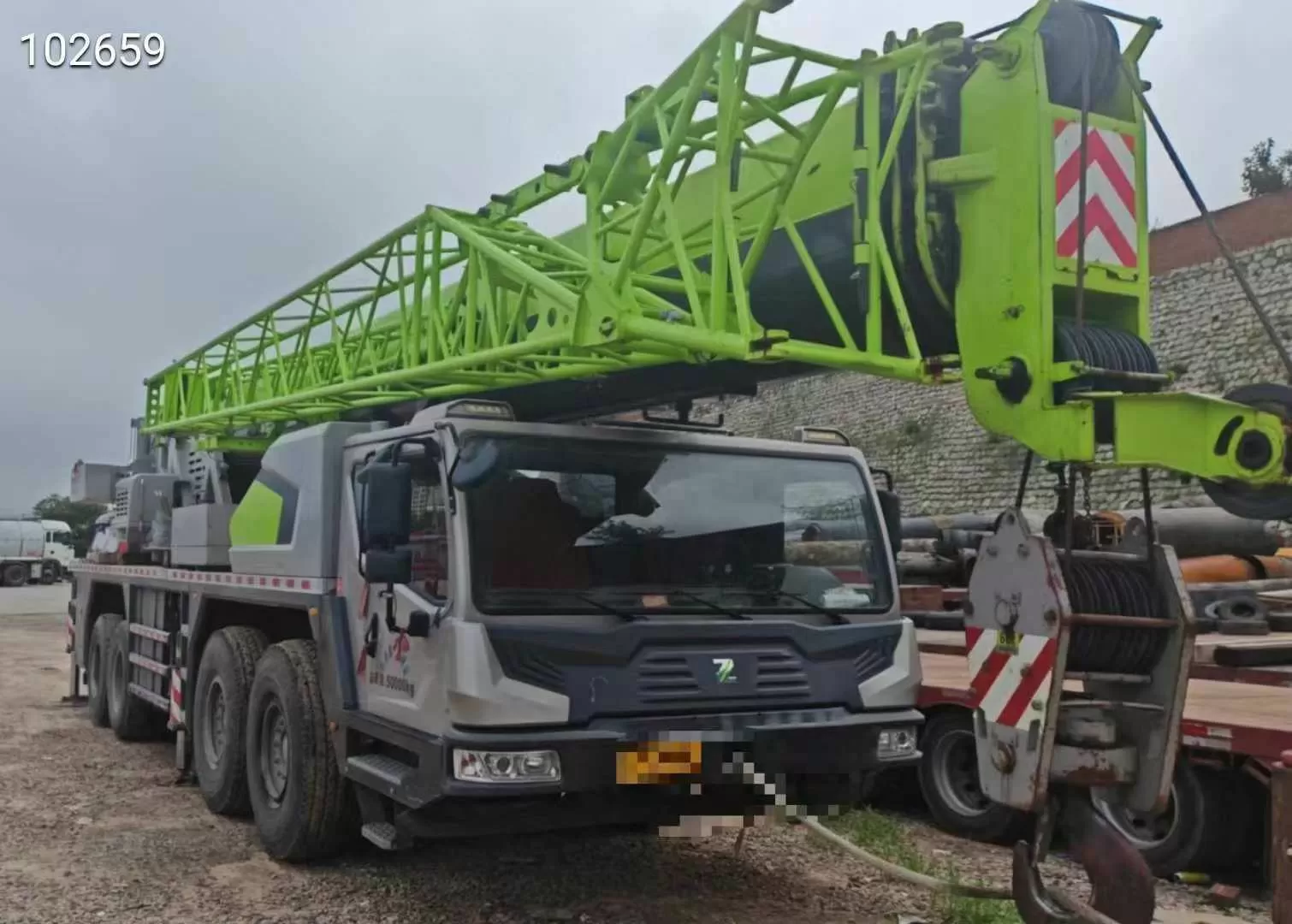 2021 μεταχειρισμένο crane zoomlion 80t truck crane lifting machine τροχοφόρος γερανός