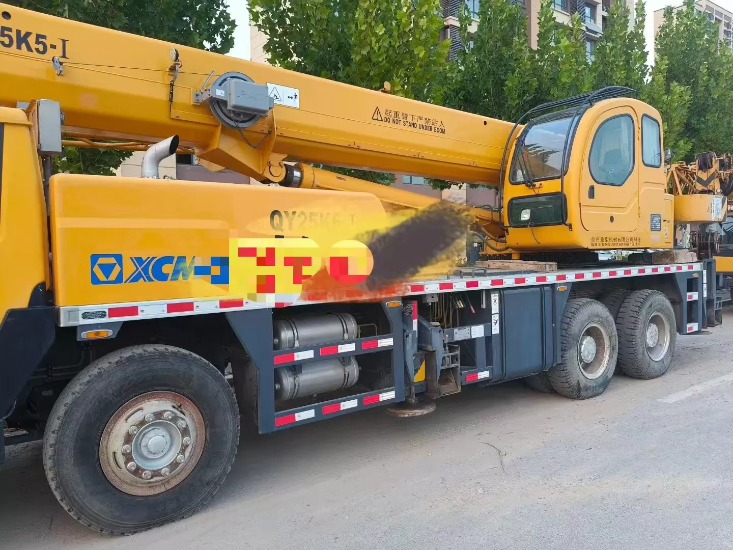 2018 μεταχειρισμένο crane xcmg 25t qy25 truck crane lifting machine τροχοφόρος γερανός