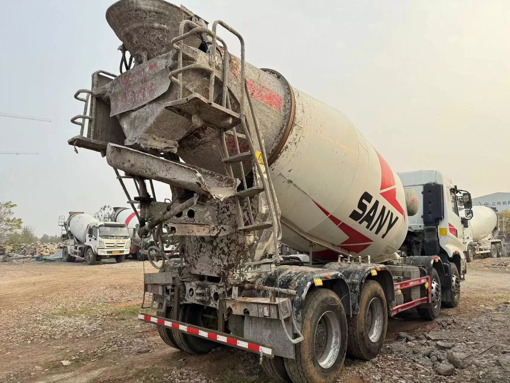 2020 sany large 12 cbm μεταχειρισμένο truck mixer concrete mixer truck