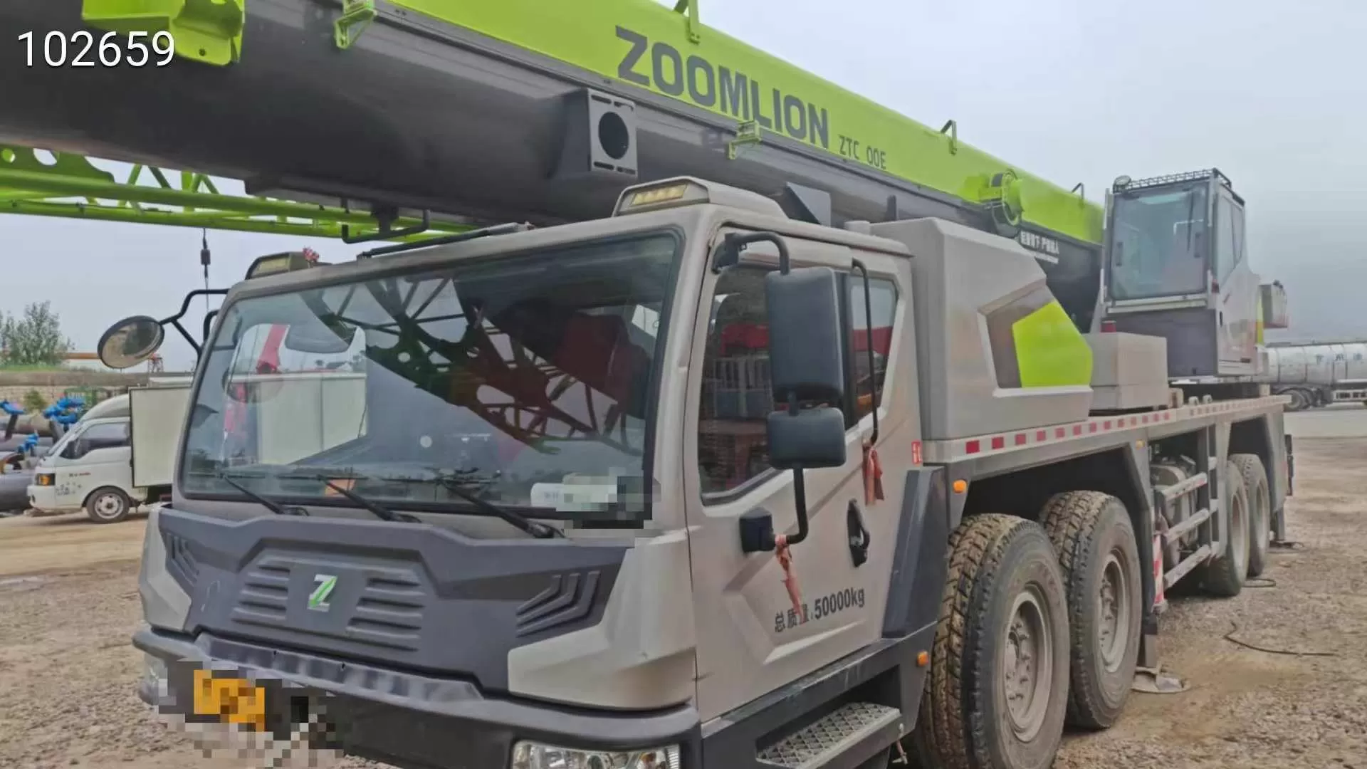 2021 μεταχειρισμένο crane zoomlion 80t truck crane lifting machine τροχοφόρος γερανός