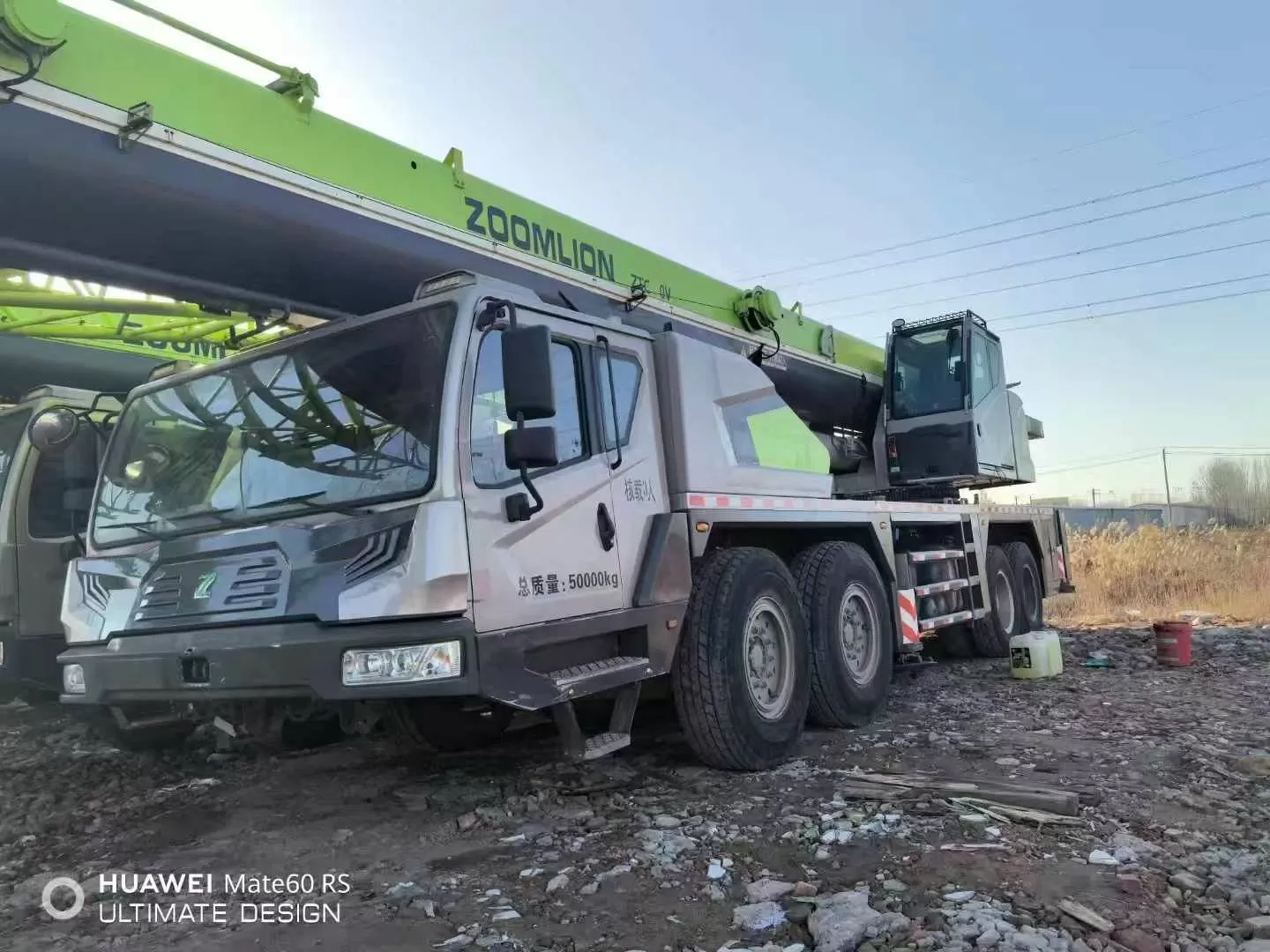 2018 μεταχειρισμένο crane zoomlion 80t truck crane lifting machine τροχοφόρος γερανός