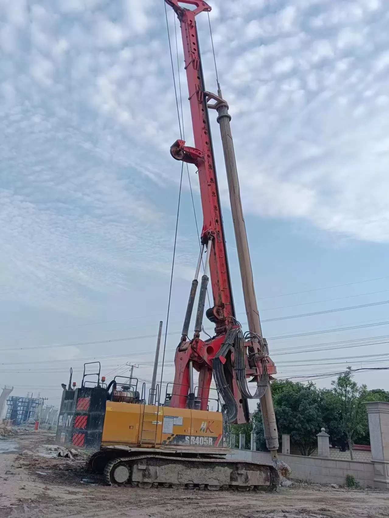 2019 sany piling machinery sr405r περιστροφική εξέδρα γεώτρησης εκσκαφέας για έρευνα εδάφους