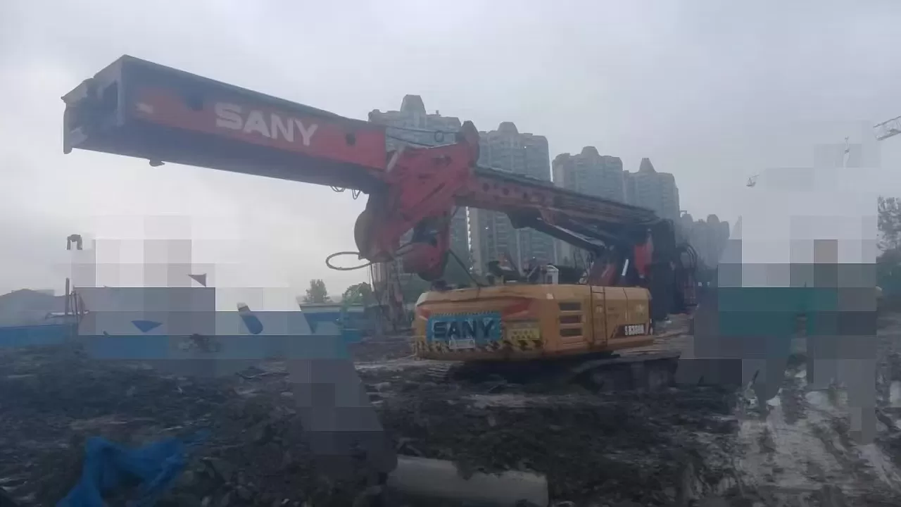 2019 sany piling machinery sr360 rotary drilling rig for foundation drill