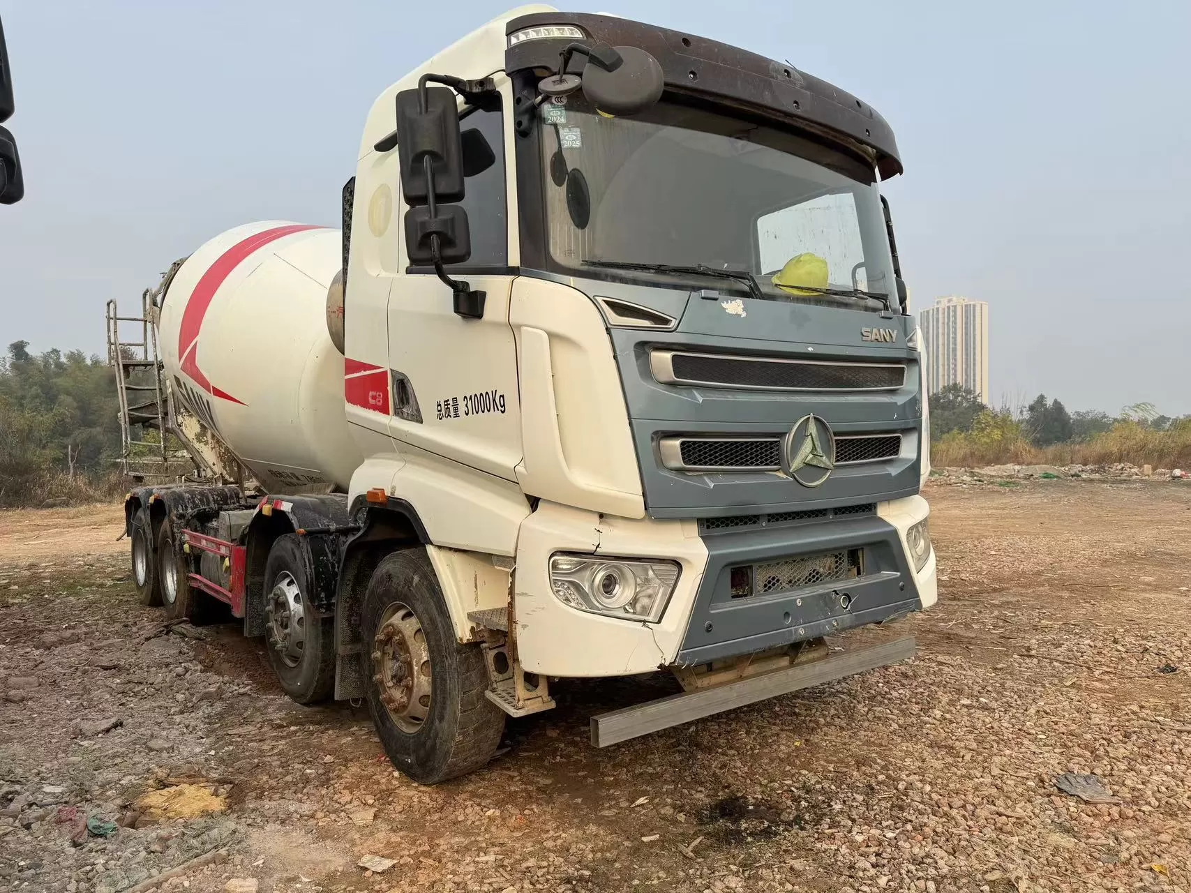 2020 sany large 12 cbm μεταχειρισμένο truck mixer concrete mixer truck