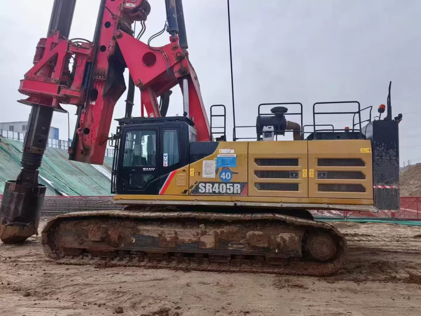 2019 sany piling machinery sr405r περιστροφική εξέδρα γεώτρησης εκσκαφέας για έρευνα εδάφους