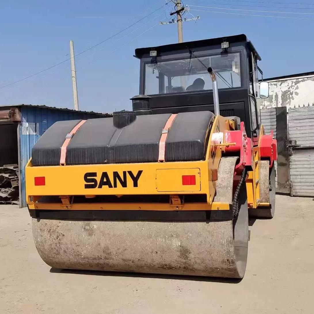 μεταχειρισμένο sany double drum road roller yzc13c road bulding mchinery