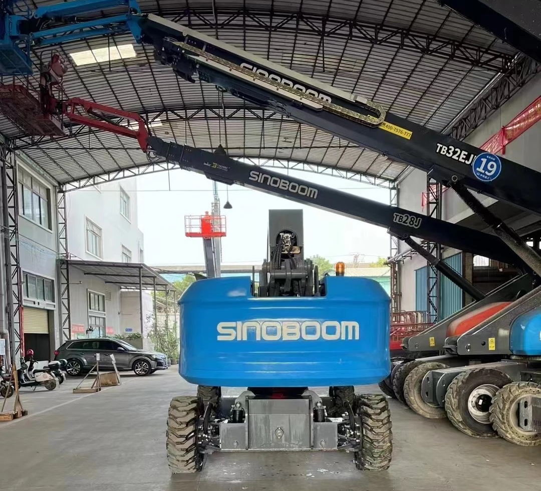 μεταχειρισμένο 2021 sinoboom moving aerial work platform tb22j τηλεσκοπικό ανυψωτικό βραχίονα